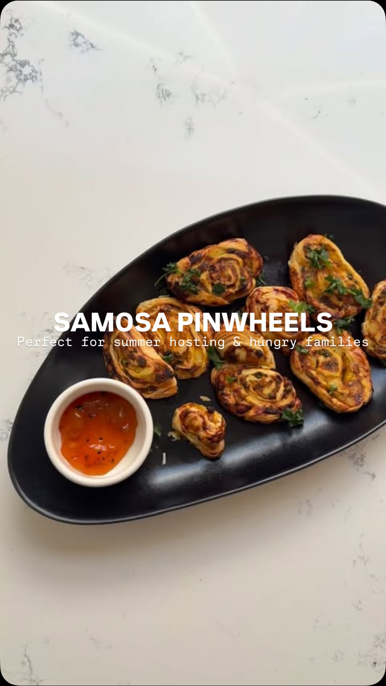 Samosa pinwheels