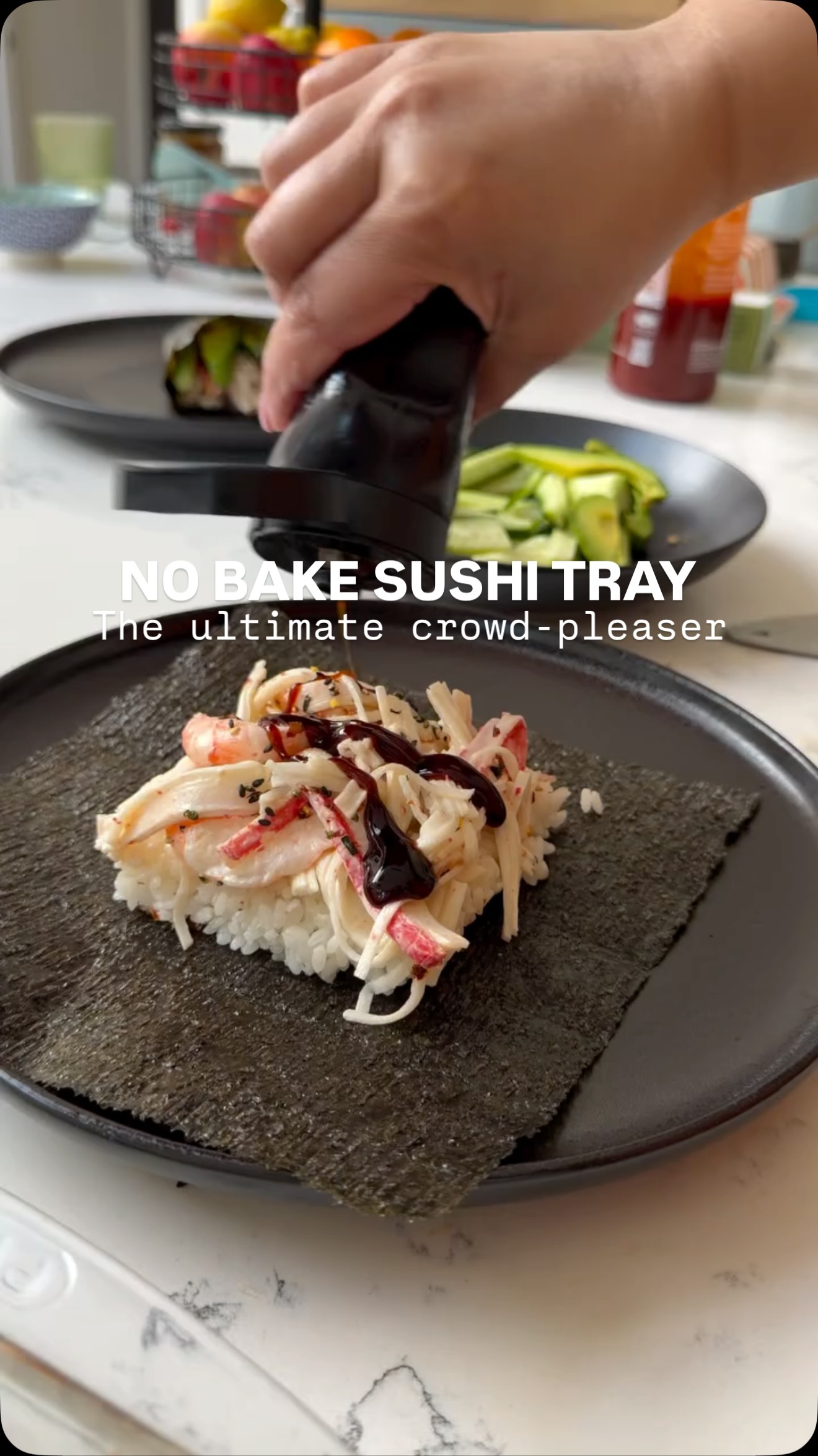 Sushi tray